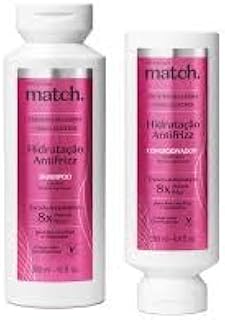 Combo de Shampoo e Condicionador Match Hidratação Antifrizz