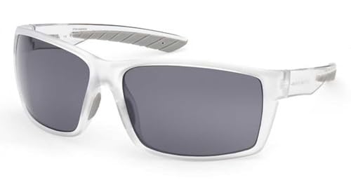 Harley-Davidson Men's Tech Square Sunglasses, Crystal Frames & Smoke Lenses