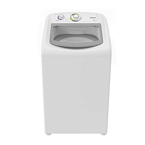 Máquina de Lavar Consul 9kg Dosagem Extra Econômica e Ciclo Edredom - CWB09AB 110V