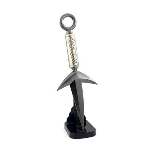 CKHOF 9.05 inches Minato Kunai real Uzumaki kakashi Namikaze kunai weapons minato costume Ninja Kunai models (metallic)