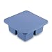W&P WP-ICE-KC-BL1 Peak Ice Works Extra Large Cube Silicone Ice Tray, BPA Free, Dishwasher Safe, Peak Blue