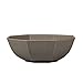 JKDBLDSGBDSHG Bowl Ceramiczna miska sałatka, drobna dolina porcelanowa, używana do zbóż, sałatki, desers.dishwasher, mikrofalówka i bezpieczeństwo piekarnika 17 * 6 cm (Color : Brass)