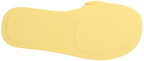 Yoki Women's Platform Sandal, Yellow, 6 #TOP3