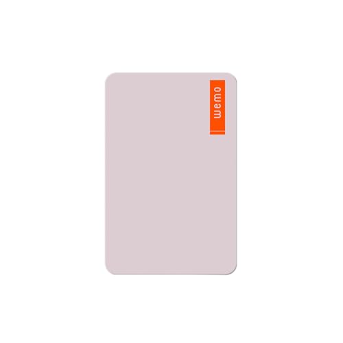 Bloc-notes en silicone IPPINKA petit rose pour listes de courses et bureau branché