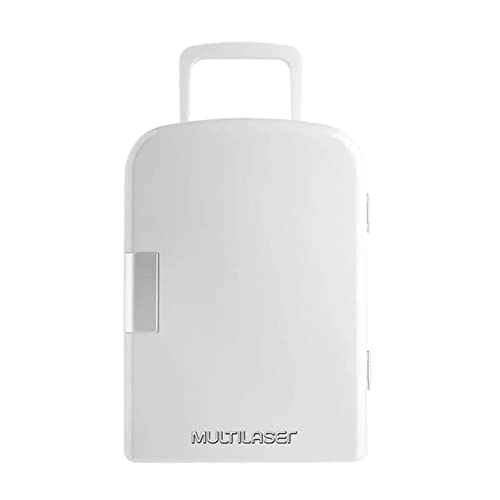 Mini Geladeira Retro Trivolt 6L (12V/127V/220V) Branca Multilaser - TV012