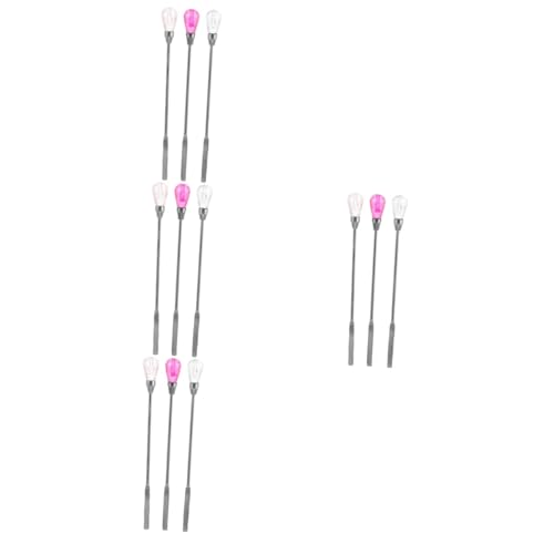 PRETYZOOM 12 Piezas Cuchara para Mezclar Laca Vara cucharas para Remover Sellando depilación derretir Tapa Cuchara para Remover de lacre palitos para Reutilizable