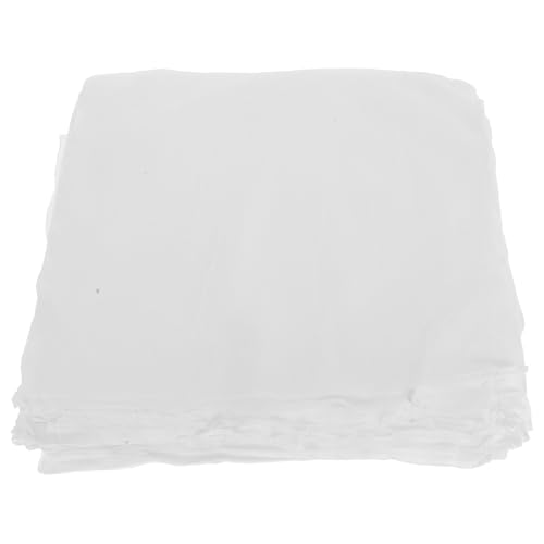 PLAFOPE Paños Industriales Antiestáticos de Microfibra 22 CM 100 Unidades Blancas para Limpieza y Eliminación de Polvo Pantallas Gafas y Dispositivos Electrónicos