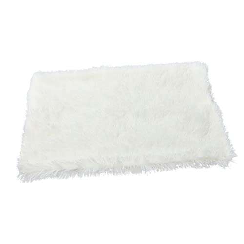 SEWACC Manta para Mascotas de Felpa Larga y Cálida Alfombrilla de Dormir Acolchada y Suave para Perros y Gatos Pequeños Manta de Invierno para Cama y Viaje Protección para Sofá y Hogar