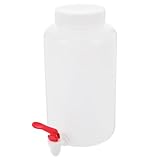 NUOBESTY Laborreagenzflasche 2500 Ml aus Kunststoff mit Auslaufhahn Tragbar und Leicht für Laboranwendungen als Wasserhahn Wasserkrug und Reagenzbehälter