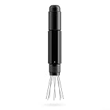 Espresso Making Stirring Tool Teleskop Nadel zum Brechen von Klumpen und gleichmäßiges Verteilen des Bodens (Moon Black)