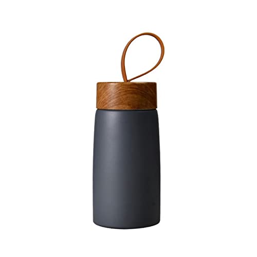 Termos Taza de viaje Taza de café aislada Tubera de acero inoxidable Agua de agua Frasco Mini Botella de agua Taza de viaje portátil Copa térmica (b)