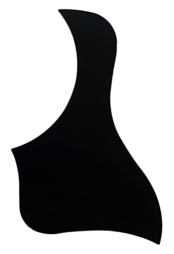 Acoustic Guitar Pickguard For Taylor Acoustic Guitar Self-Adhesive Pickguard (Black)