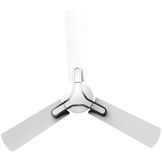 Crompton HIGHSPEED GIANNA 1200 mm (48 inch) Ceiling Fan (Pearl White) Star rated energy efficient fans