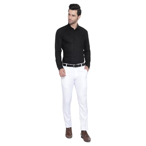 Image of Men's Formal Trouser for Men | Regular Fit Office Wear Pant | Business Casual Trousers | Comfortable Formal Pants for Office, Work