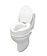 PEPE Mobility - Toilettensitzerhöhung mit Deckel 15cm, Weiß