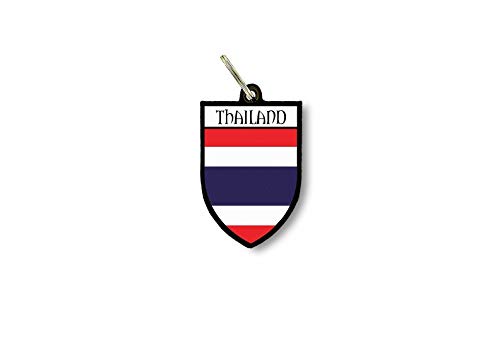 Porte cles clefs cle Drapeau Collection Ville Blason thailande Thai