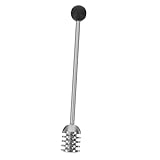 UKCOCO Cuchara para Miel De Acero Inoxidable Agitador De Miel Práctico para Tarro De Cucharón para para Uso Cocina