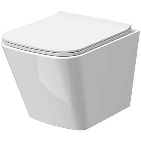 nuie NCG440 Ava Modern Wall Hung Toilet Cover