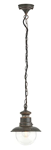 Lindby lampada da esterni dimmerabile (Country) colore Marrone Sospensione