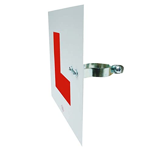 Motorcycle L Plate Kit, Supplied With All Fittings, 1.5mm Thick Front & Rear Plates, Genuine LD Brand