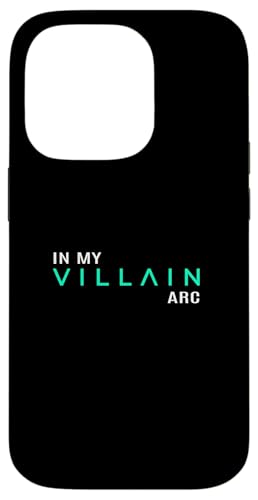 Light Teal Aqua In My Villain Arc�A�N�A�O���t�B�b�N �X�}�z�P�[�X iPhone 14 Pro �p