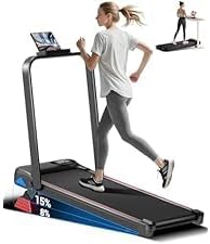 Caminadora Plegable AUDAXFIT con Inclinación 15%, 300 lb Capacidad