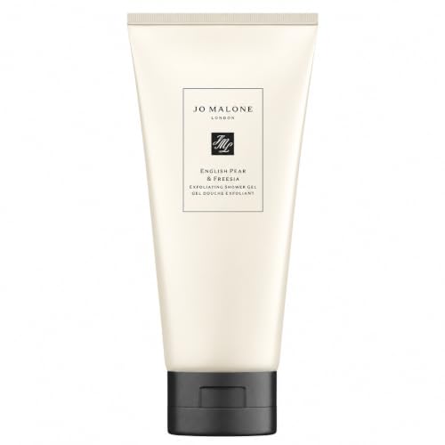 Image of Jo Malone London English Pear & Freesia Exfoliating Shower Gel Luxury Body Wash Travel Size Luxury Bath Care 75ml