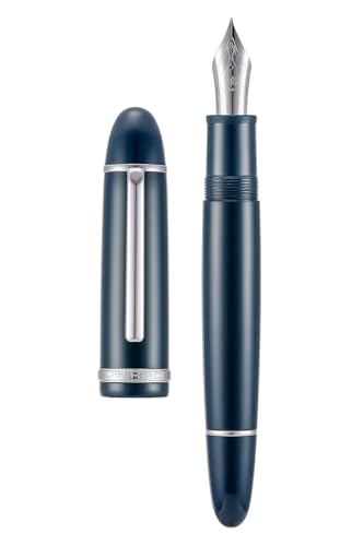 Stylo-plume classique F 0.5 mm pour fournitures de bureau bleu foncé