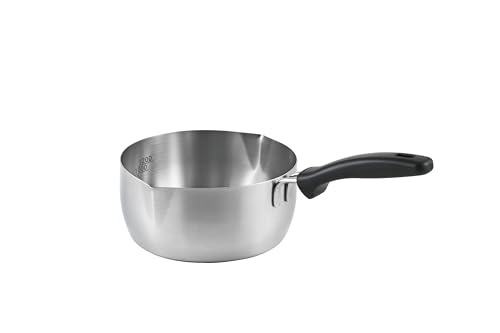 丸山 コンテント 行平鍋 18cm 1.8L 目盛り付 CO3-18Y IH対応 ガスコンロ対応 ステンレス 底面平ら 日本製 燕三条