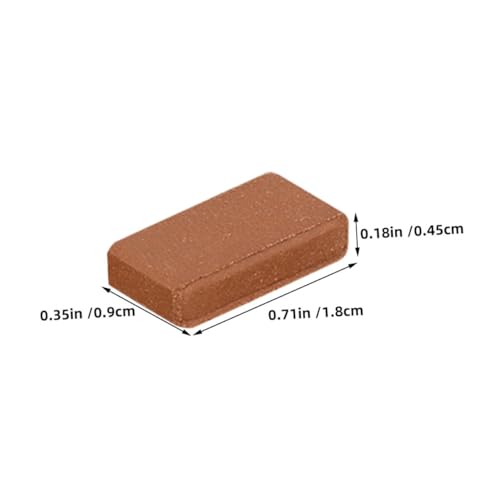 Mini briques miniature réalistes de haute précision pour décoration de maison de poupée - 2