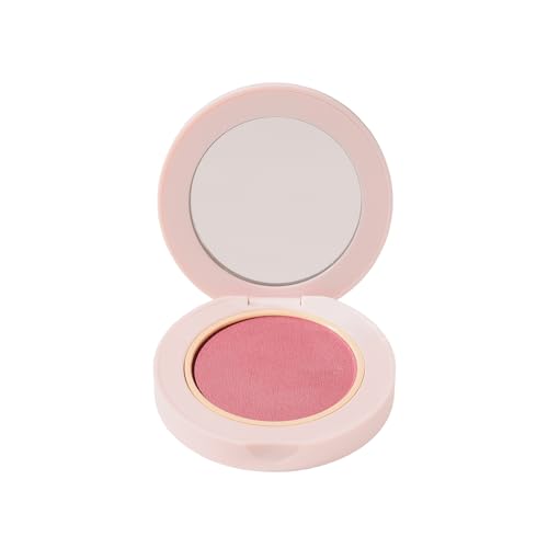 Image of Wander Beauty Hydrating Powder Blush - Lightweight, Berry Blush Makeup with a Blurring, Satin Finish - Buildable Formula with Hyaluronic Acid, Squalane & Aloe Leaf Extract - Berry Busy - 0.18 oz