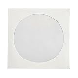 Quality Park Paper CD/DVD Sleeve, White, 250 Sleeves (62905)