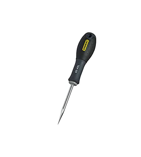 Stanley Spitze flache Ahle (Kunststoff, spitze Spitze) schwarz/grau – Ansicht 1