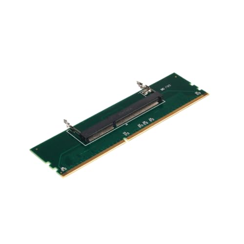TEHAUX 1pc Laptop to Desktop Memory Adapter to Pin Connector Supports Frequency So PCB Design Compliant Specifications Memory Transfer Card