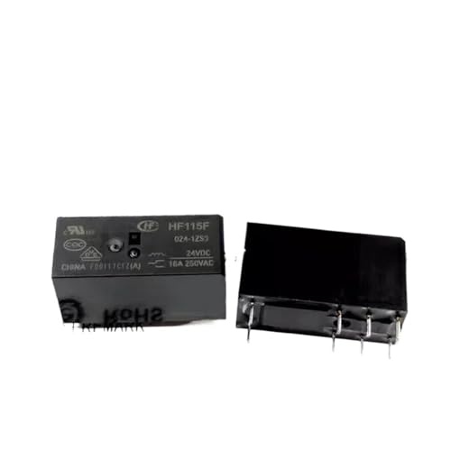 Relais HF115F 024-1HS3A 24V DC 16A 6 broches pour circuits électroniques