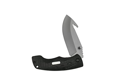Old Timer 2148Ot Gut Hook Copperhead 7.8In High Carbon Stainless Steel Folding Knife With 3.4In Drop Point Blade And Rubber Handle For Outdoor, Hunting And Camping #TOP1