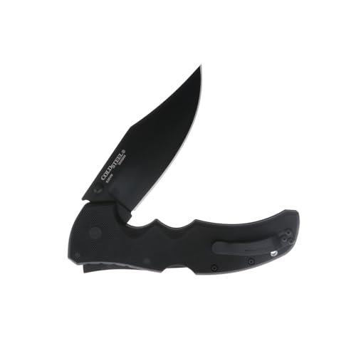 Image of COLD STEEL Recon 1 4 inch S35VN Razor-Sharp Blade 5.375 inch G-10 Handle Tactical Folding Knife w /Tri-Ad Lock, Ambidextrous Pocket /Belt Clip