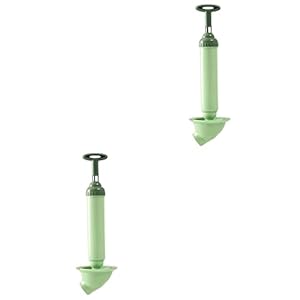 DECHOUS 2 Stuks Toiletbril Gootsteen Plunjer Aanrecht Plunjer Badkamer Toilet Ontstopper Wc Verstopping Verwijderaar Plunjer Opener Reiniger Kit Plunjer Met Houder Pvc Douche Kolom Vacuüm