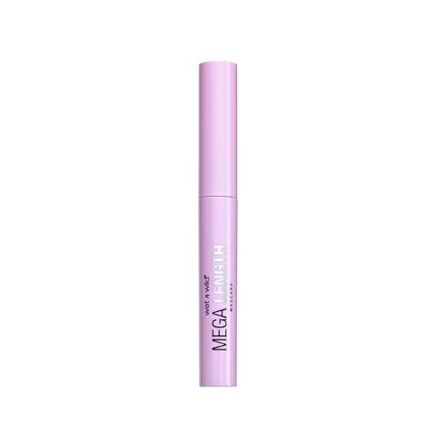 Image of Wet n Wild Mega Length Mascara, Lengthening and Defining Mascara, with Precision Comb Brush and Moisturizing Formula for an Increased Definition and Longer-looking Lashes, Very Black 0.21 Ounce