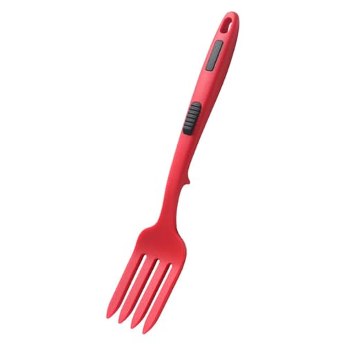 Silicone Flexible Fork,Silicone Dinner Forks - Heatproof Multifunctional Cooking Forks for Kitchen Stirring and Serving,Mix Ingredients, Mash Food, Whisk Eggs, Baking