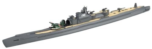 Maquette sous-marine japonaise I-401 Aoshima 1:700 cadeau idéal pour passionné histoire