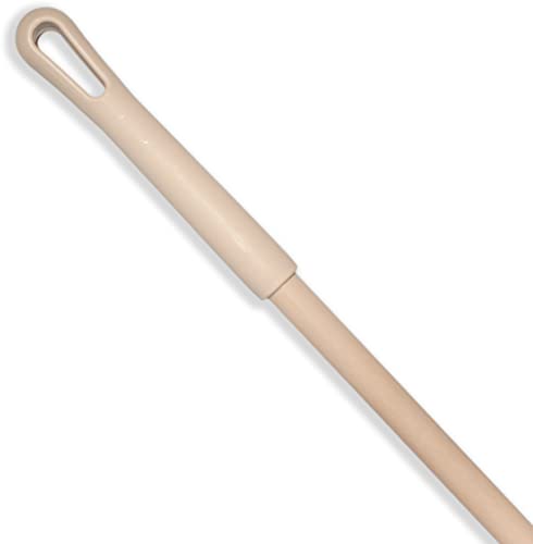 Image of SPARTA 41225EC25 Fiberglass Broom Handle, Mop Handle, Replacement Handle With Acme Threaded Tip For Commercial Cleaning, 48 Inches, Tan