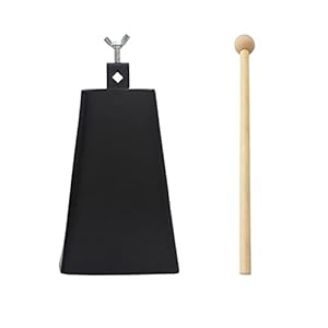 Cow Bell Instrument Cowbell Met Mallet Drumming Accessoires Drumset Kit Percussion Voor Celeberation Concert Festivals
