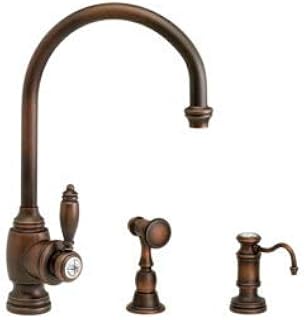 Waterstone Hampton Kitchen Faucet - 2Pc. Suite Graphite
