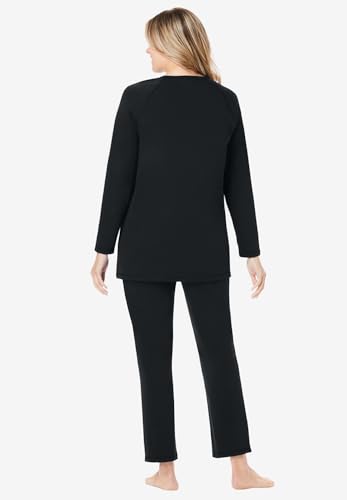 Dreams & Co. Plus Size 2-Piece Lounge Set2