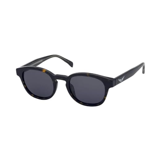 Zadig & Voltaire Zadig&Voltaire SZV370 Gafas, Shiny Dark Havana, 49 para Mujer