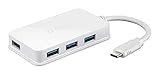 Die 4 Geräteanschlüsse sind Typ A (die bekannt bis jetzt) und sind kompatibel mit den USB 2.0 1.1 und 1.0 Standards.