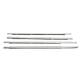4 pezzi di paraspifferi per finestrini laterali per auto Honda Accord 2008-2012 versione americana.