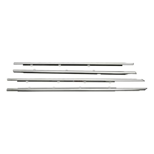 Joint d'étanchéité en caoutchouc de vitre pour Honda Accord 2008-2012 (Lot de 4)