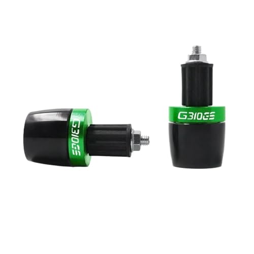 Contrepoids de guidon moto haut de gamme pour BMW G310GS, embouts de précision anodisés vert